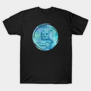 Bayon Face Blue T-Shirt